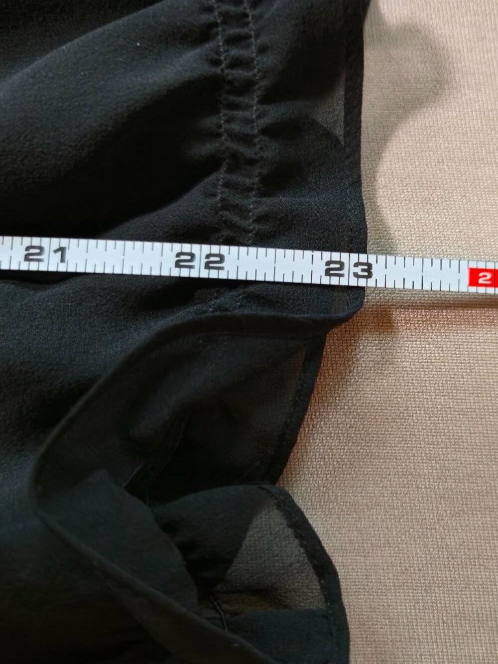 The Limited 100% Silk Black Embroidered Blouse Sheer with Cutouts size L Boho - Picture 13 of 16
